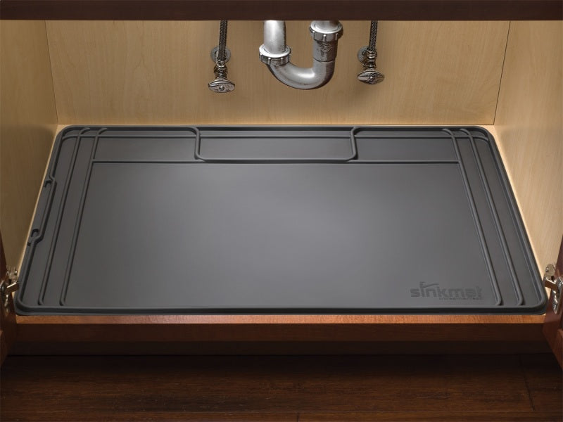 WeatherTech 34.25 In. x 22.5 In. Black Under Sink Mat - Johnson