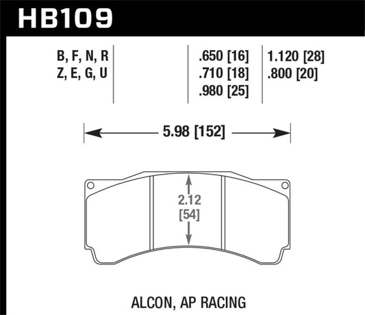 Hawk DTC-70 Motorsports Brake Pads