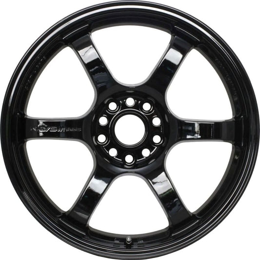 Gram Lights 57DR 18x9.5 +38 5-100 Glass Black Wheel (Min Order Qty 20)