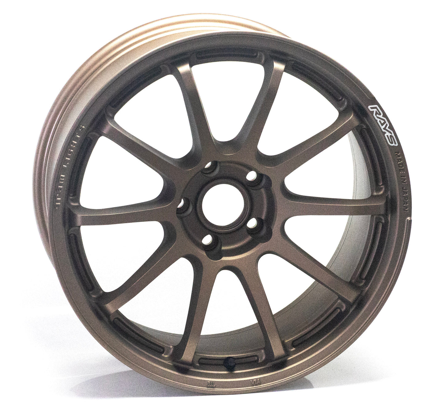 Gram Lights 57NR 18X9.5 +12 5-114.3 Dark Bronze Wheel