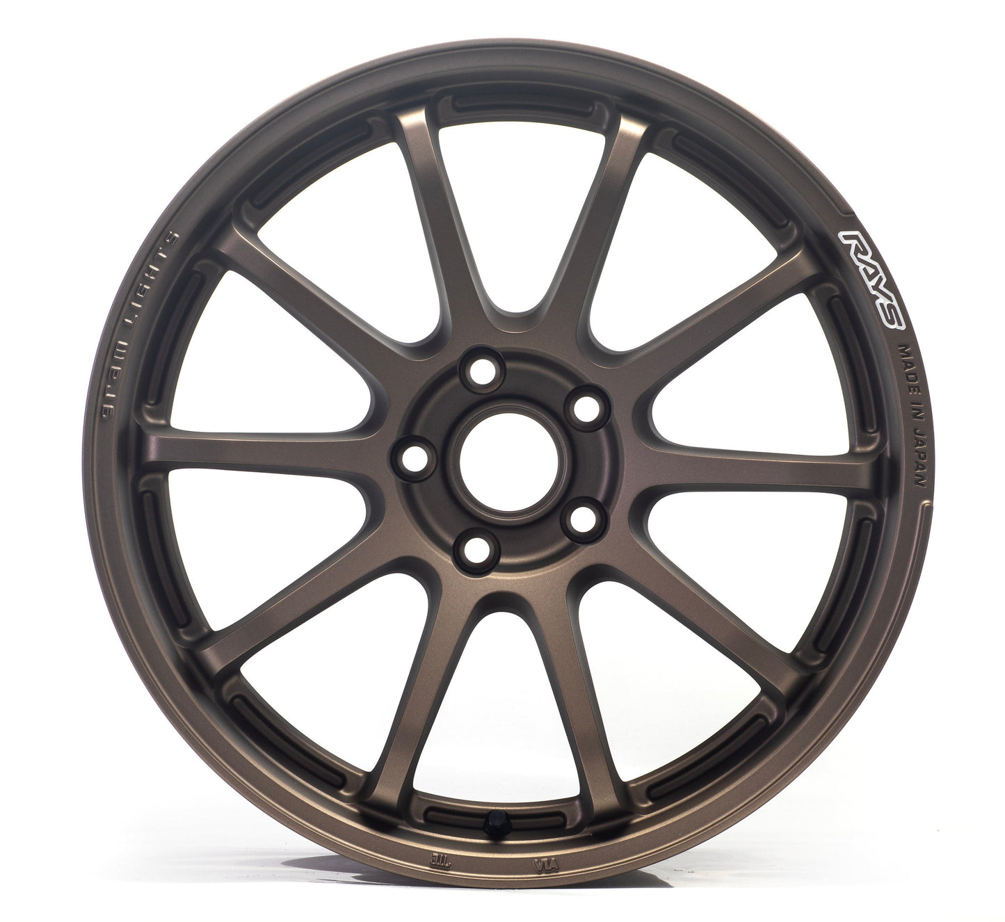 Gram Lights 57NR 18X9.5 +22 5-112 Dark Bronze Wheel