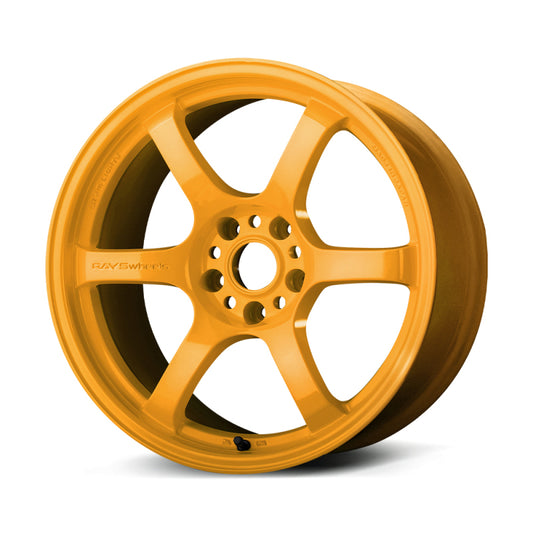 Gram Lights 57DR 18x9.5 +38 5-114.3 Mach Yellow