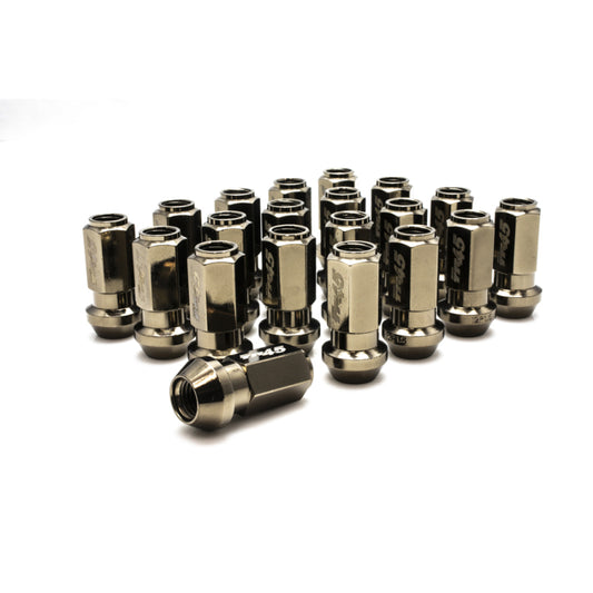 Wheel Mate Muteki TR45 Open End Lug Nuts - Titanium Finish - 12x1.25 - 45mm