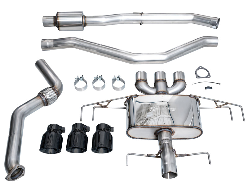 AWE Tuning 2024 Acura Integra Type S DE5 FWD Touring Edition Exhaust w/ Triple Diamond Black Tips