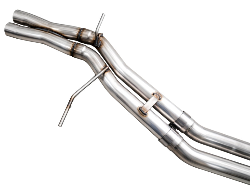 AWE Tuning 19-21 Porsche Macan 3.0T/2.9TT Touring Edition Catback Exhaust w/ Chrome Silver Tips