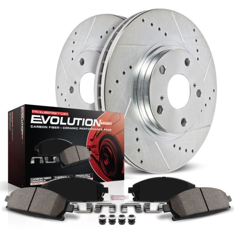 Power Stop 2006 Lexus GS300 Rear Z23 Evolution Sport Brake Kit