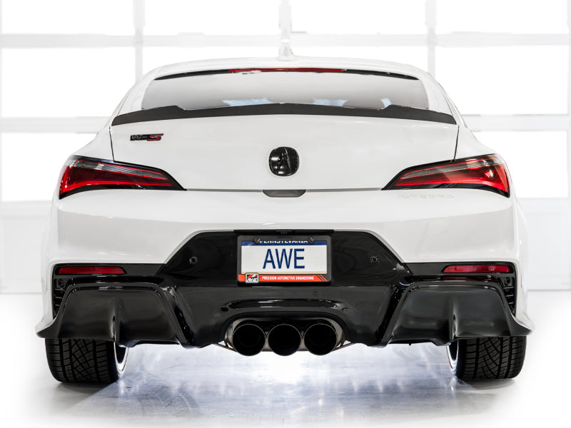 AWE Tuning 2024 Acura Integra Type S DE5 FWD Touring Edition Exhaust w/ Triple Diamond Black Tips