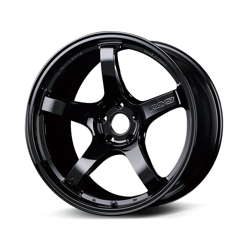 Gram Lights 57CR 18x9.5 +38 5-100 Glass Black Wheel (Minimum Order Qty 20)