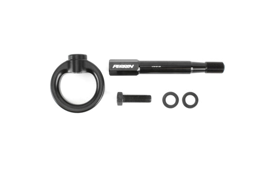 Perrin 15-19 Subaru WRX/STI Tow Hook Kit (Rear) - Black