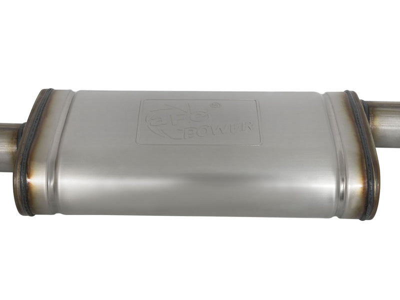 aFe ROCK BASHER 2.5in 409 SS Cat-Back Exhaust - 99-04 Toyota Tacoma L4-2.4L / V6-3.4L