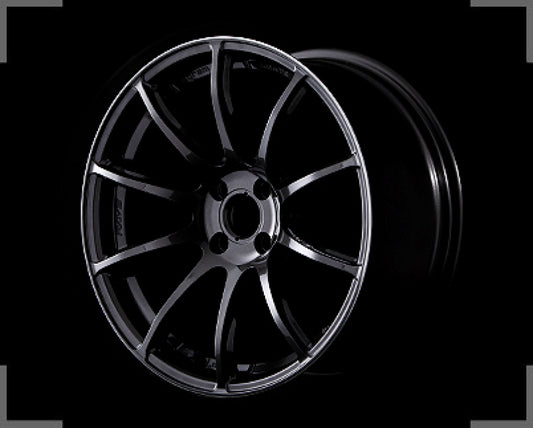 Gram Lights 57Transcend 18x9.5 +15 5-114.3 Super Dark Gunmetal Wheel