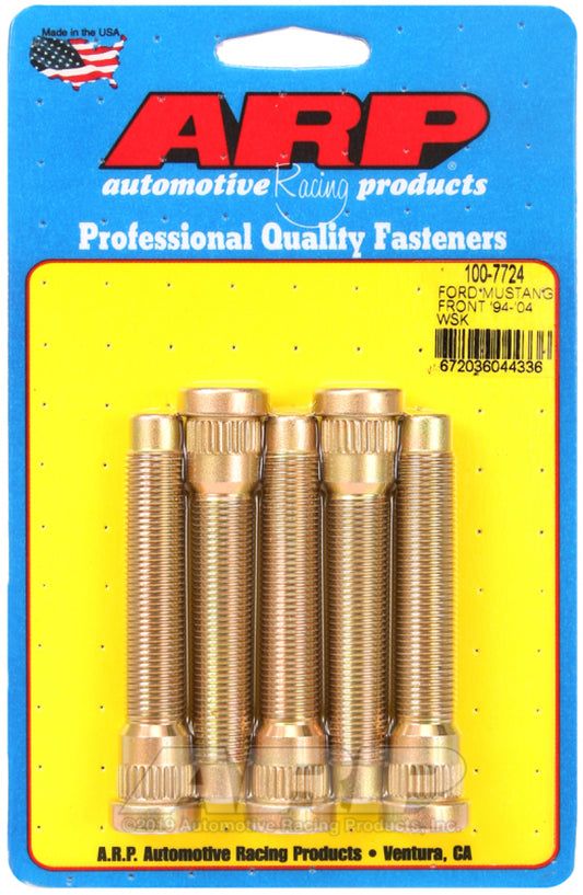 ARP 94-04 Ford Mustang Front Wheel Stud Kit (Set of 5)