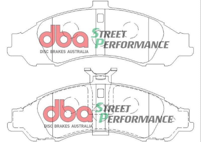 DBA 04 Pontiac GTO SP500 Front Brake Pads