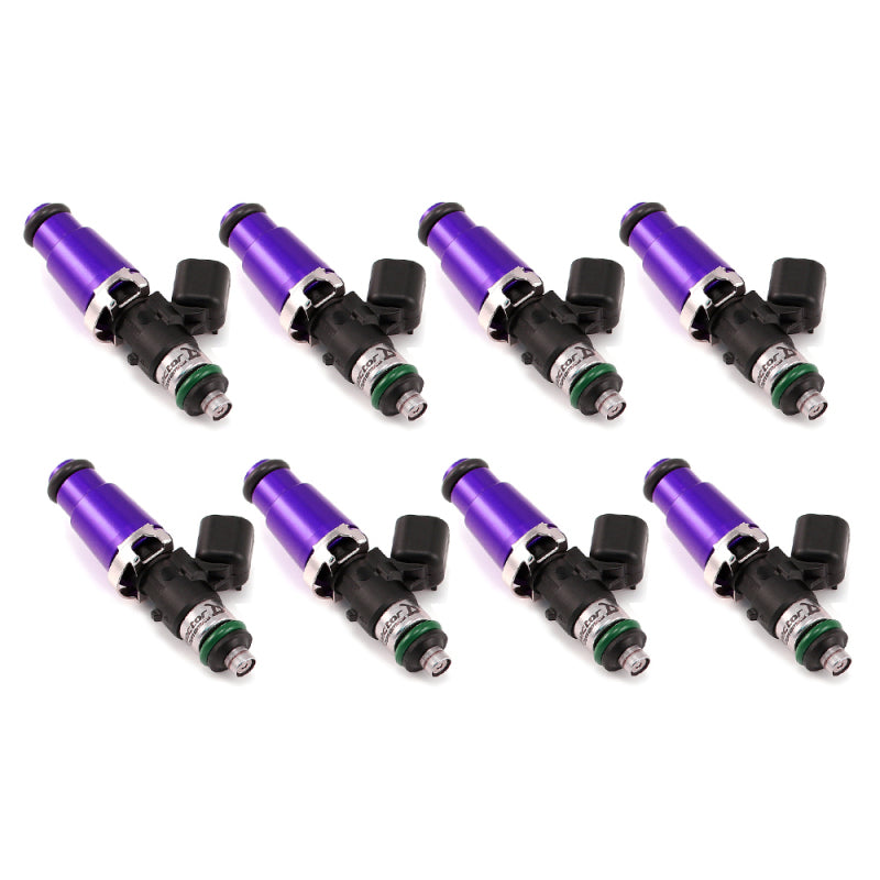 Injector Dynamics 2600-XDS Injectors - 60mm Length - 14mm Top - 14mm Lower O-Ring (Set of 8)