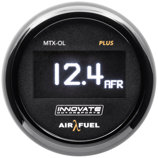 Innovate MTX-OL PLUS Wideband Digital Air/Fuel Ratio OLED Gauge Kit 3ft w/O2 Sensor