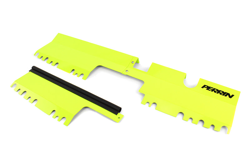 Perrin 15-21 WRX/STI Radiator Shroud (With/Without OEM Intake Scoop) - Neon Yellow