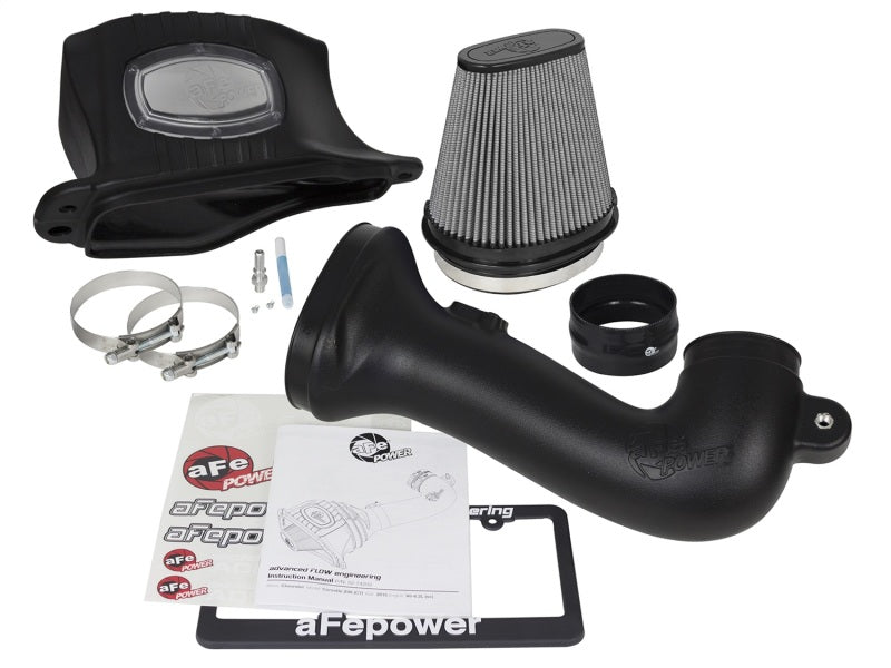 aFe Momentum Pro DRY S Cold Air Intake System 15-17 Chevy Corvette Z06 (C7) V8-6.2L (sc)