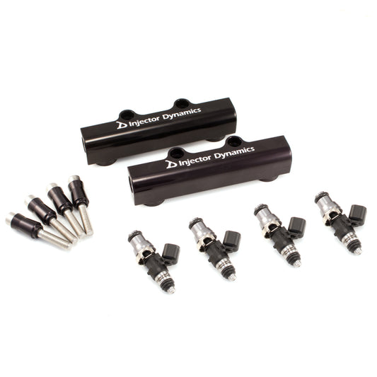 Injector Dynamics 2600-XDS Injectors - 04-06 Subaru WRX STi - Top Feed Conversion Kit (Set of 4)