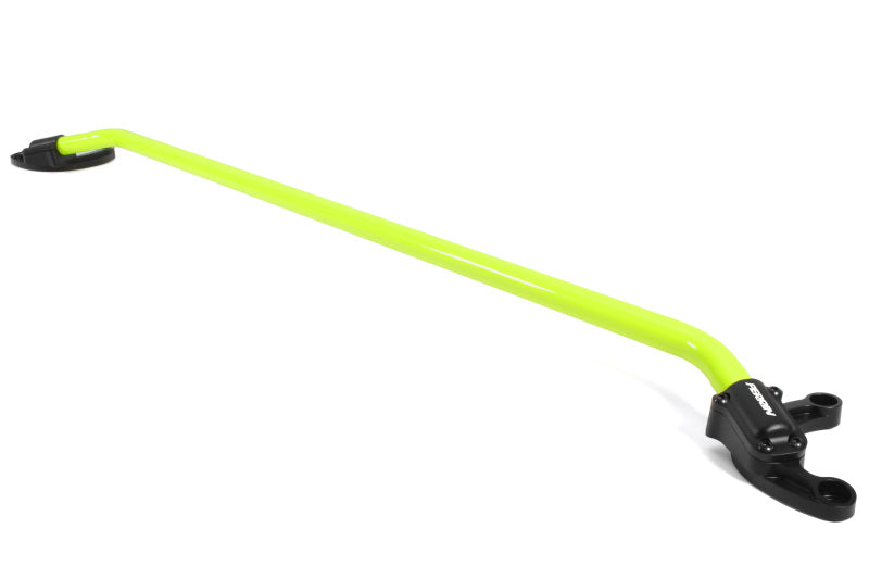 Perrin 2022 Subaru WRX Strut Brace w/ Billet Feet -  Neon Yellow